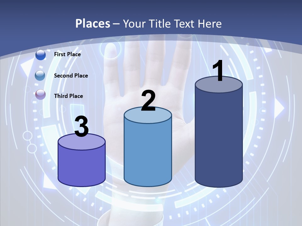 Black Exclamation Point Determination PowerPoint Template