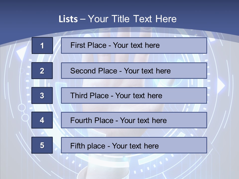 Black Exclamation Point Determination PowerPoint Template
