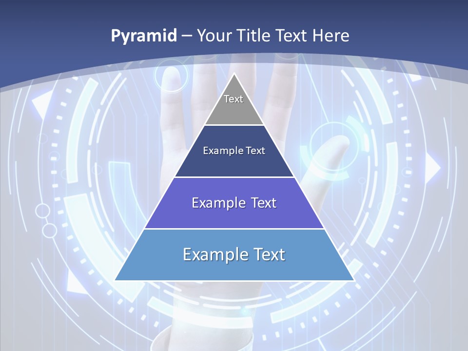 Black Exclamation Point Determination PowerPoint Template