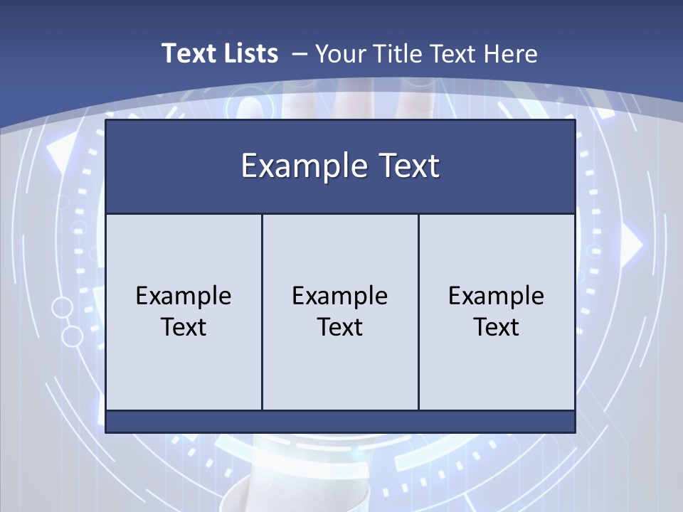 Black Exclamation Point Determination PowerPoint Template