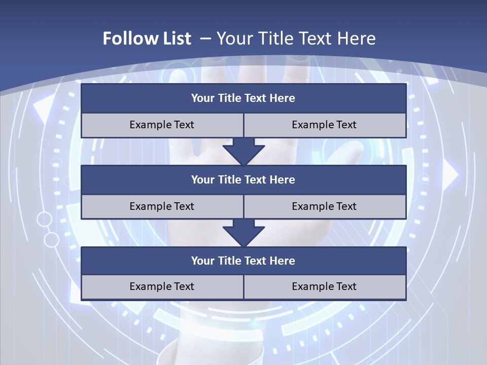 Black Exclamation Point Determination PowerPoint Template