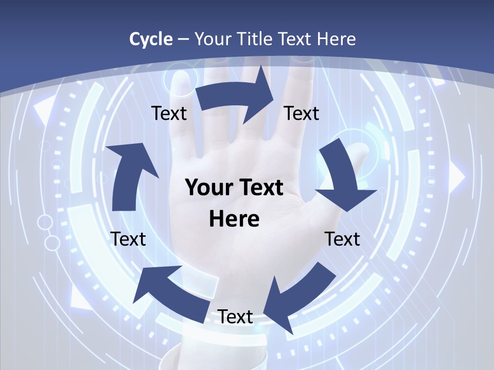 Black Exclamation Point Determination PowerPoint Template