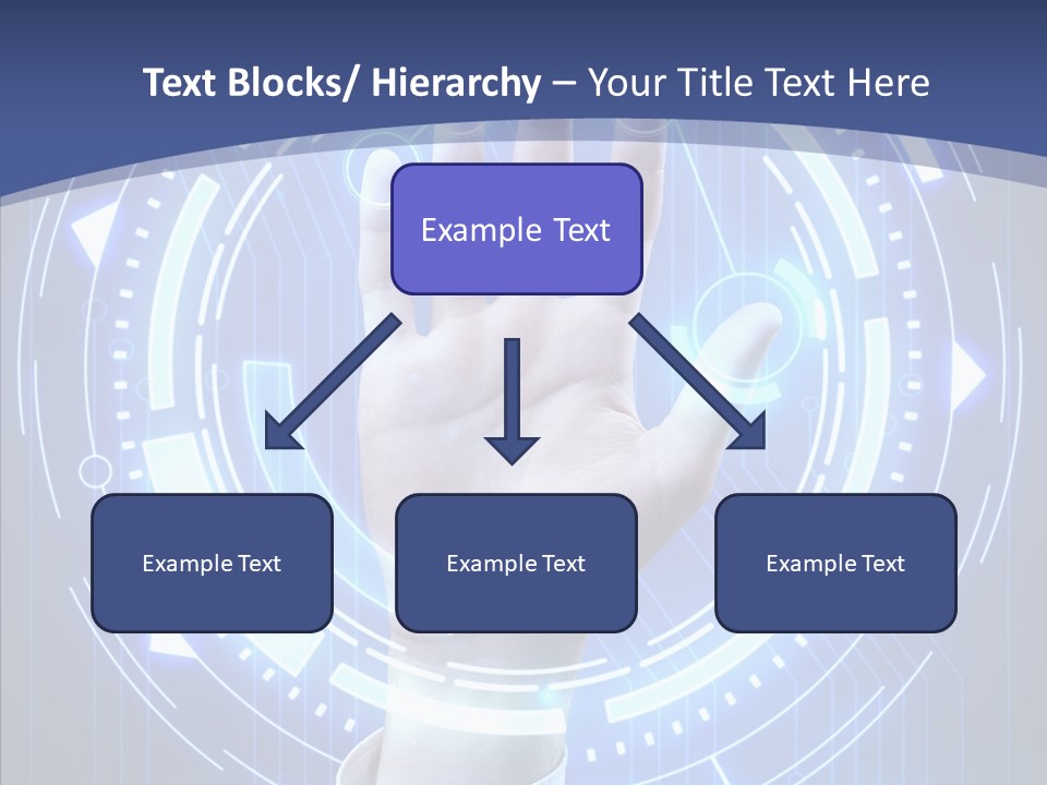 Black Exclamation Point Determination PowerPoint Template
