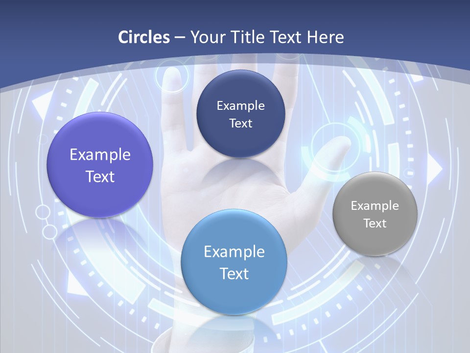 Black Exclamation Point Determination PowerPoint Template