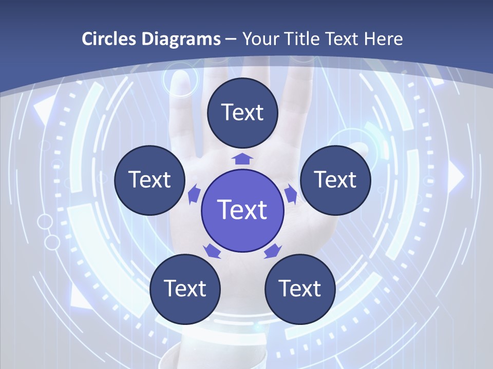 Black Exclamation Point Determination PowerPoint Template