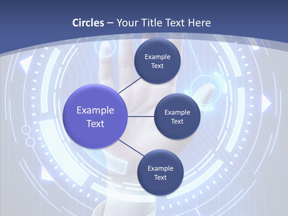 Black Exclamation Point Determination PowerPoint Template