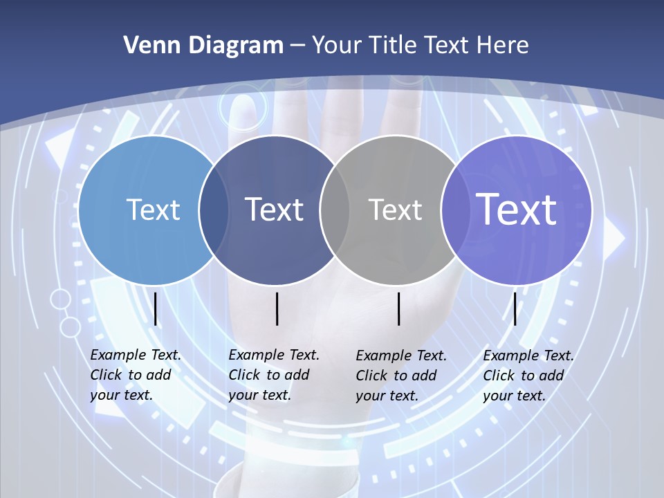 Black Exclamation Point Determination PowerPoint Template