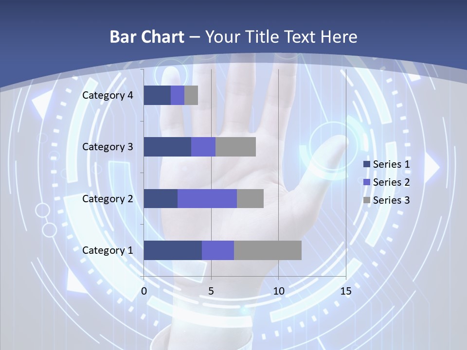 Black Exclamation Point Determination PowerPoint Template