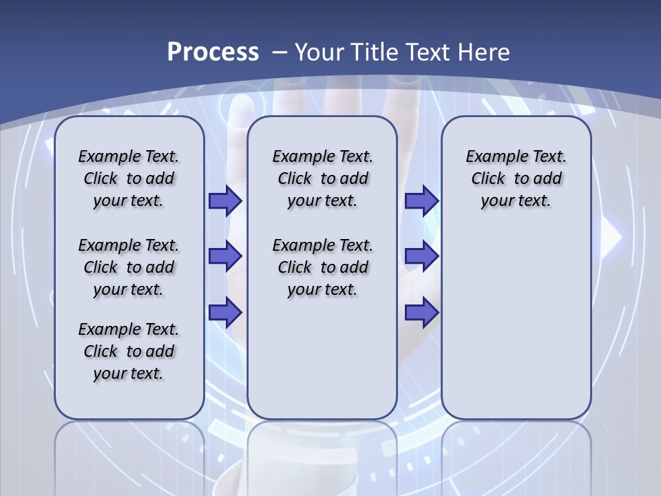 Black Exclamation Point Determination PowerPoint Template