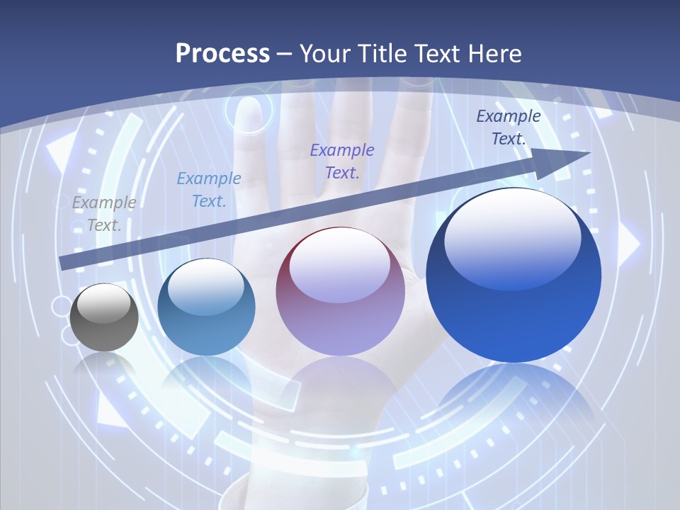 Black Exclamation Point Determination PowerPoint Template