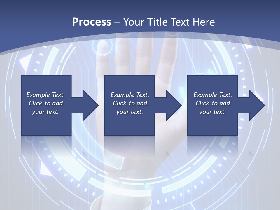 Black Exclamation Point Determination PowerPoint Template