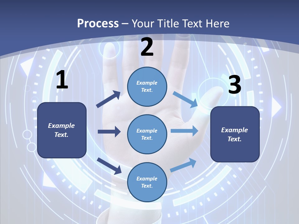 Black Exclamation Point Determination PowerPoint Template
