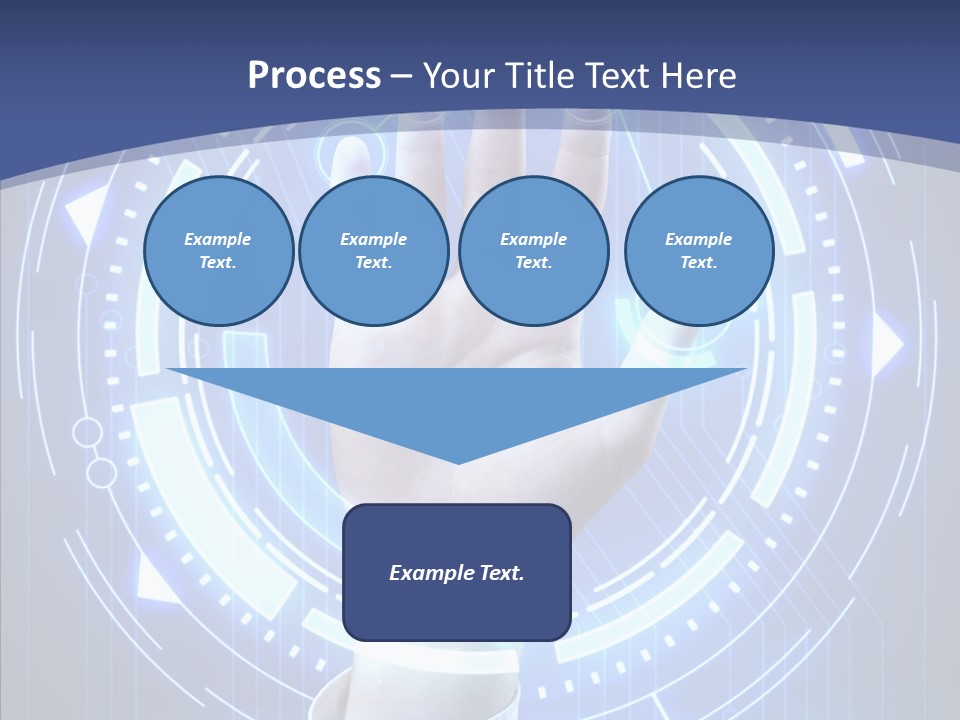Black Exclamation Point Determination PowerPoint Template