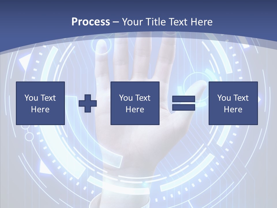 Black Exclamation Point Determination PowerPoint Template