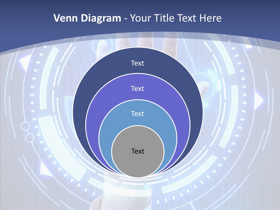 Black Exclamation Point Determination PowerPoint Template