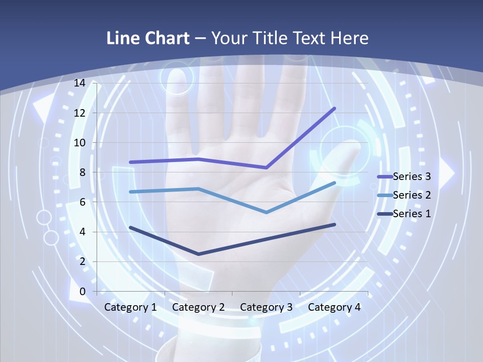 Black Exclamation Point Determination PowerPoint Template