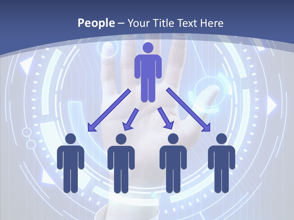 Black Exclamation Point Determination PowerPoint Template