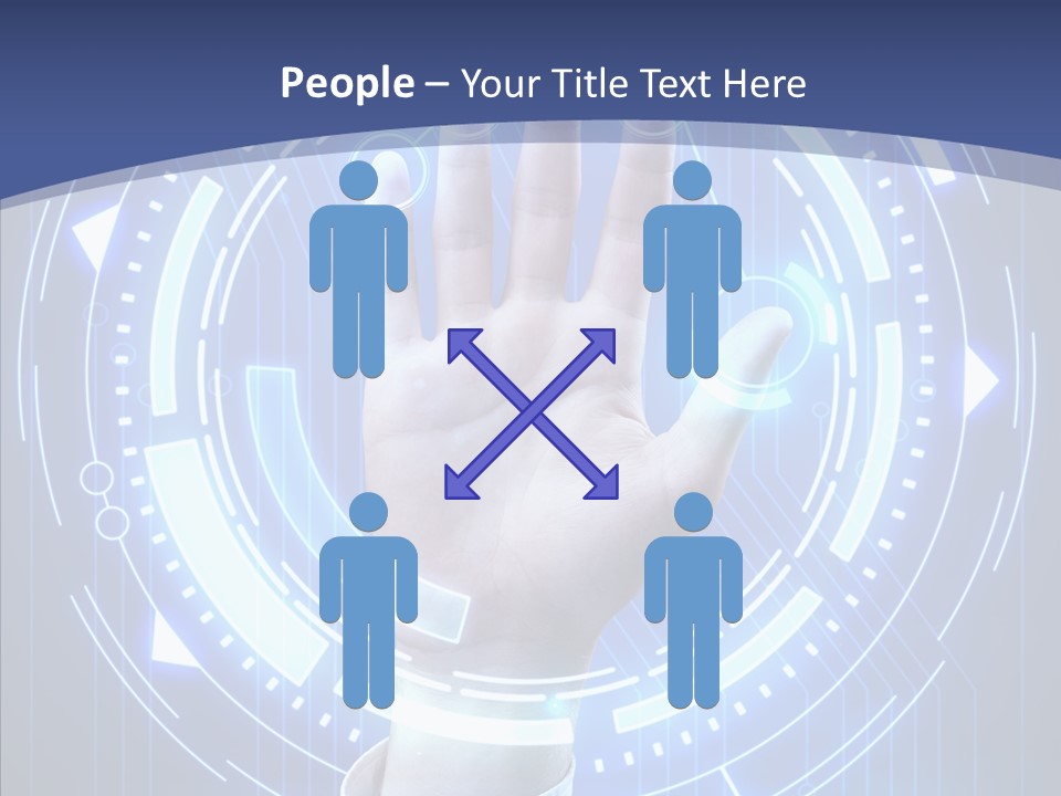 Black Exclamation Point Determination PowerPoint Template