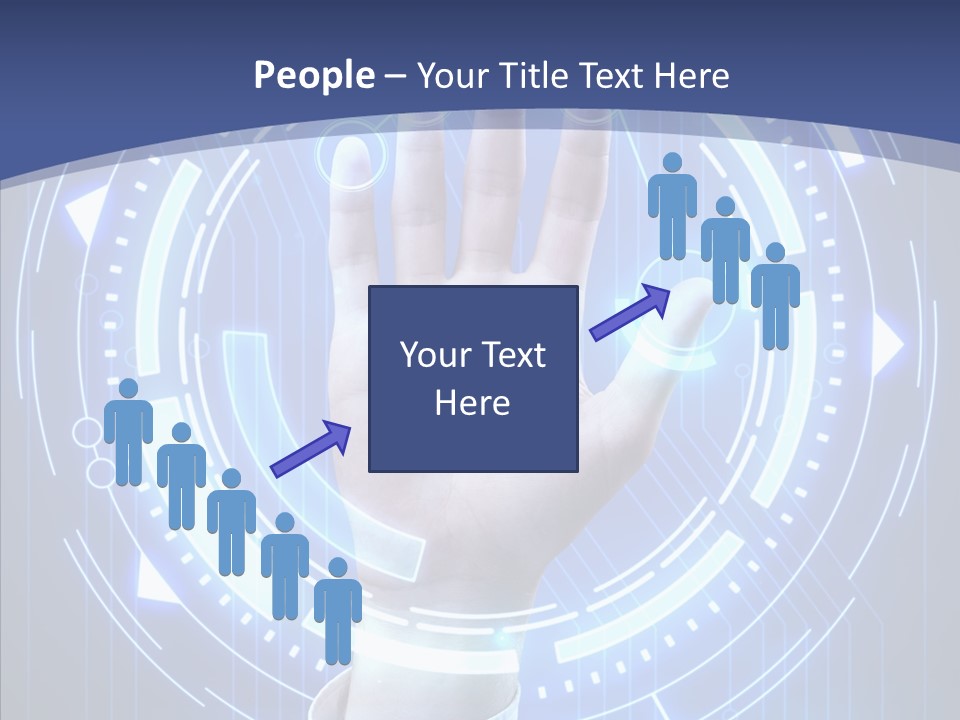 Black Exclamation Point Determination PowerPoint Template