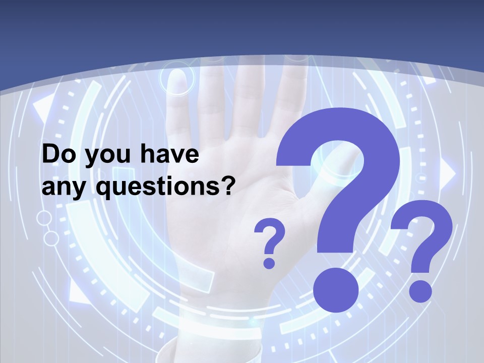 Black Exclamation Point Determination PowerPoint Template