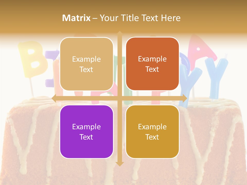 Green Gift Happy PowerPoint Template