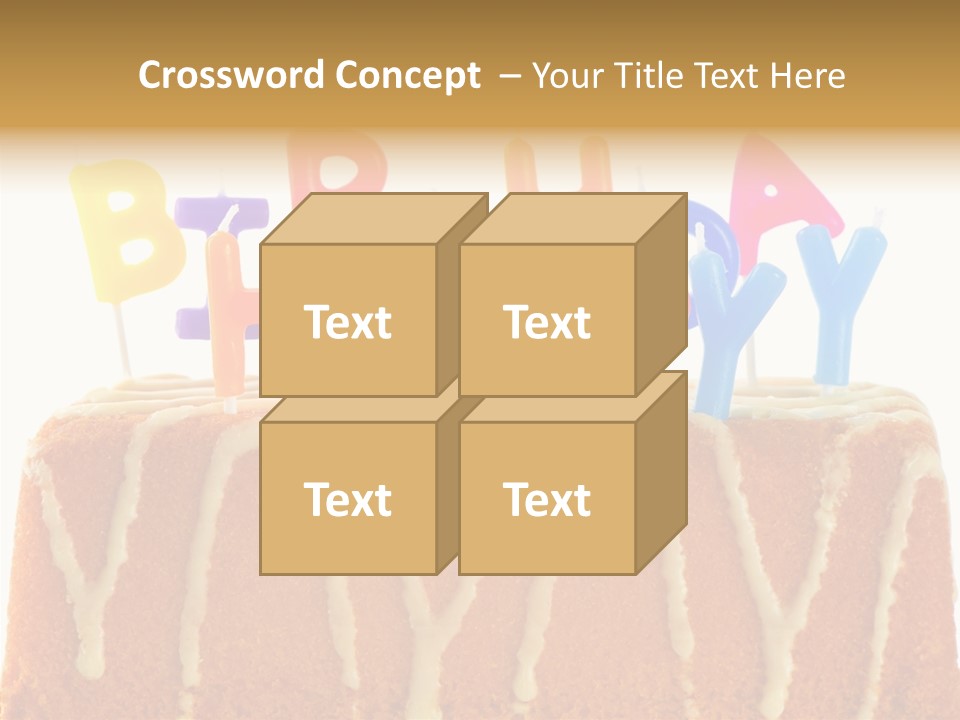 Green Gift Happy PowerPoint Template