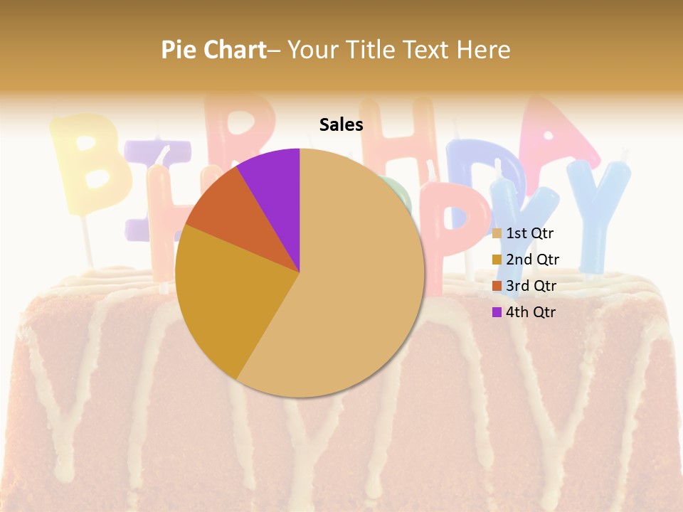 Green Gift Happy PowerPoint Template