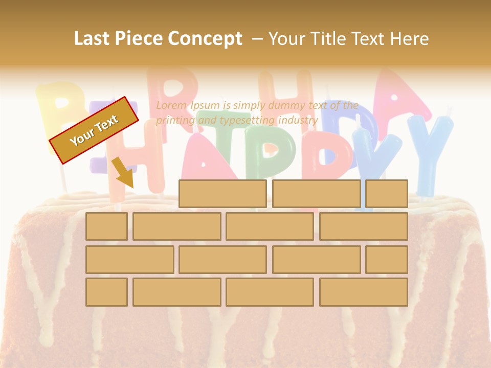 Green Gift Happy PowerPoint Template