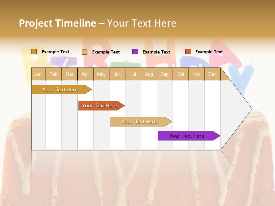 Green Gift Happy PowerPoint Template