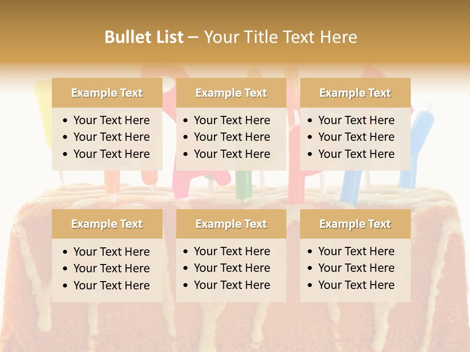 Green Gift Happy PowerPoint Template