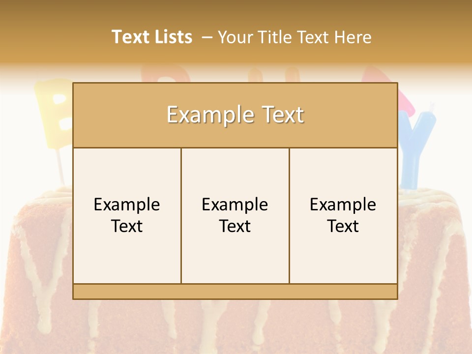 Green Gift Happy PowerPoint Template