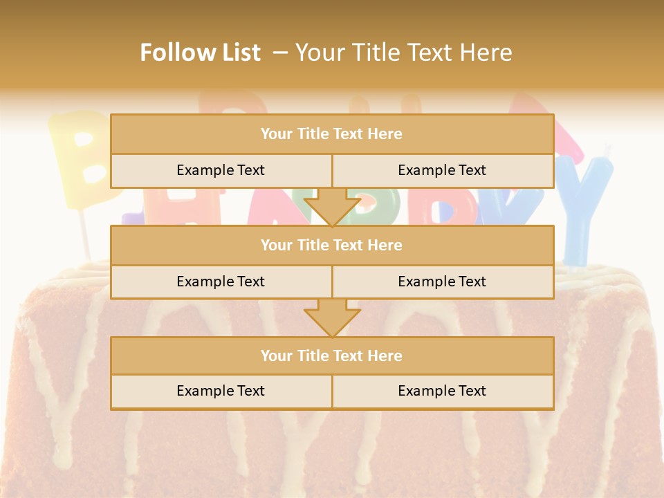 Green Gift Happy PowerPoint Template