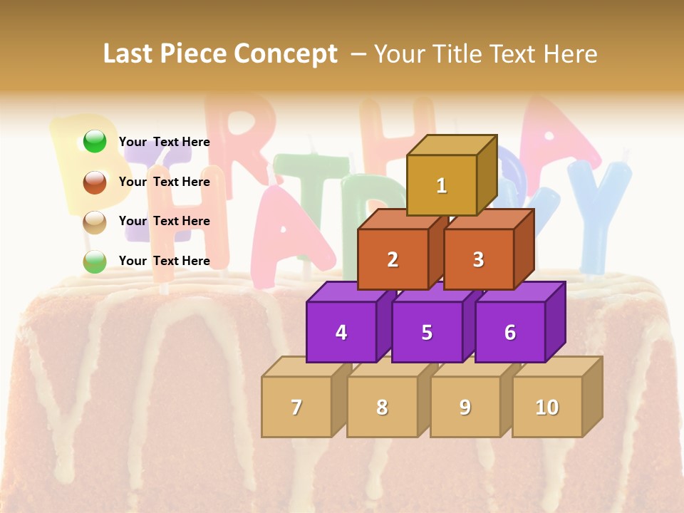 Green Gift Happy PowerPoint Template