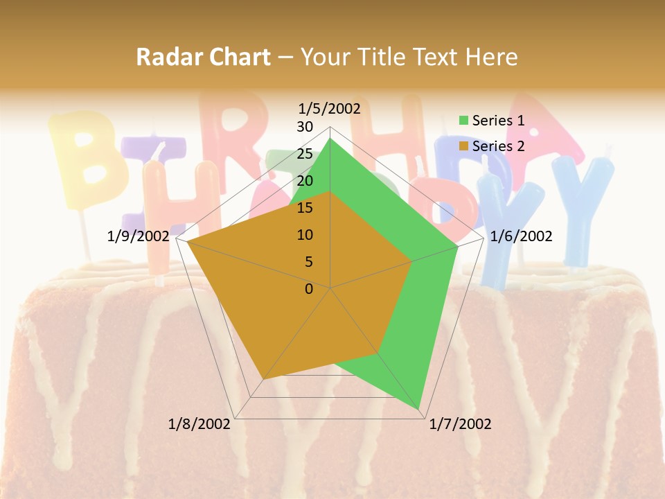 Green Gift Happy PowerPoint Template