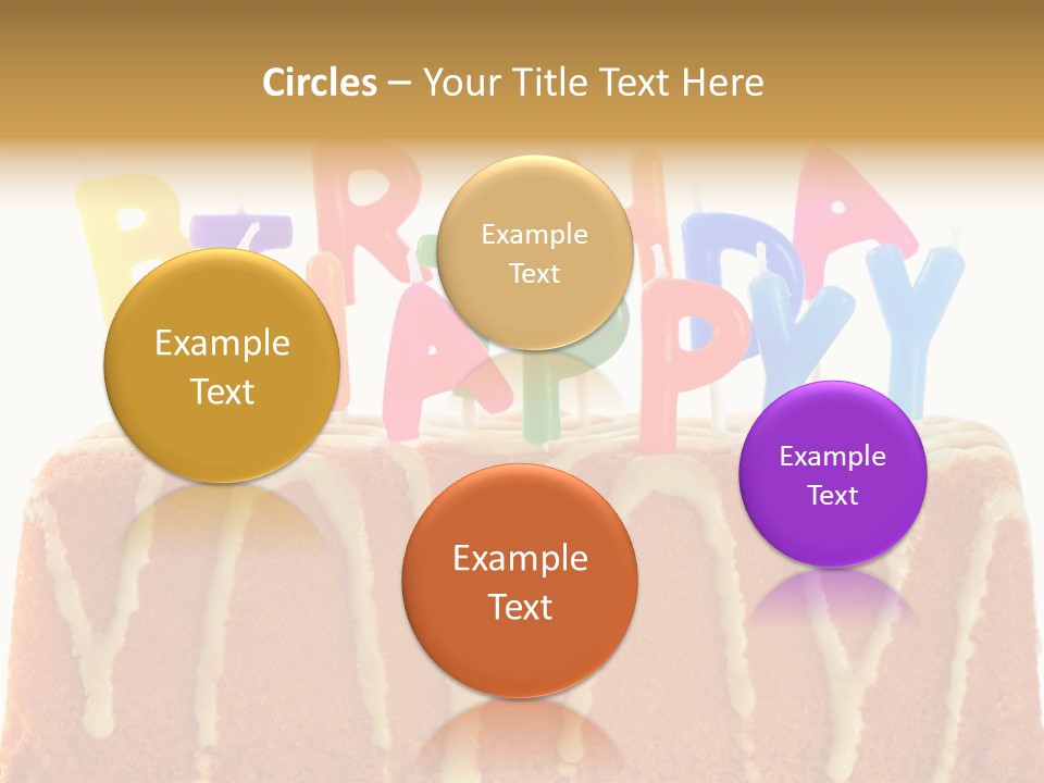 Green Gift Happy PowerPoint Template