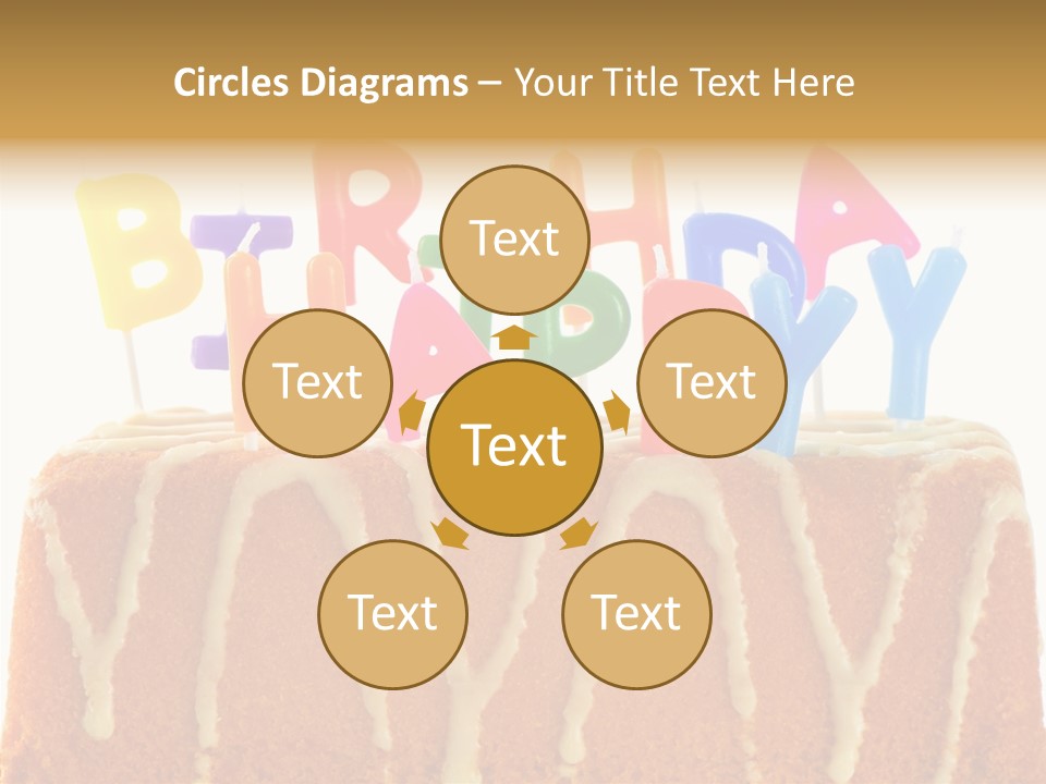 Green Gift Happy PowerPoint Template