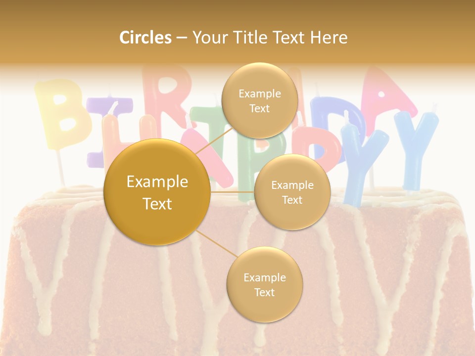 Green Gift Happy PowerPoint Template