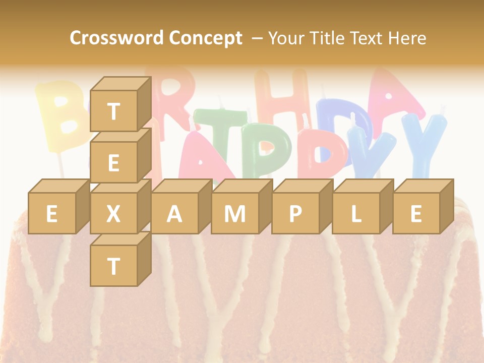 Green Gift Happy PowerPoint Template