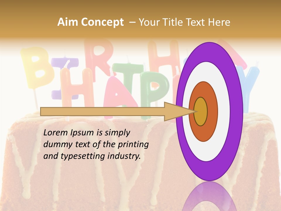 Green Gift Happy PowerPoint Template