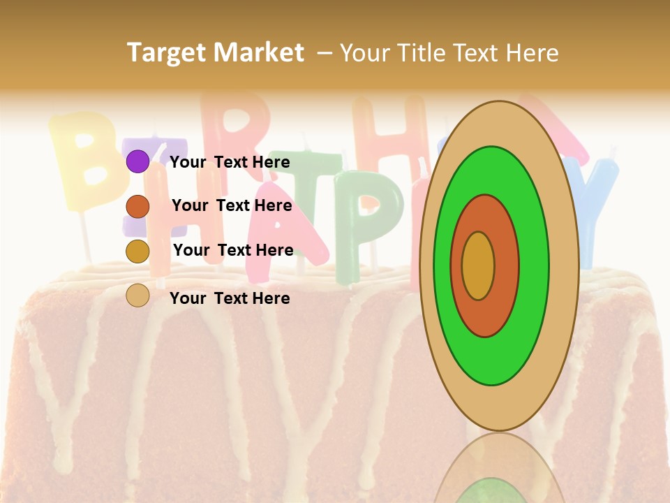 Green Gift Happy PowerPoint Template