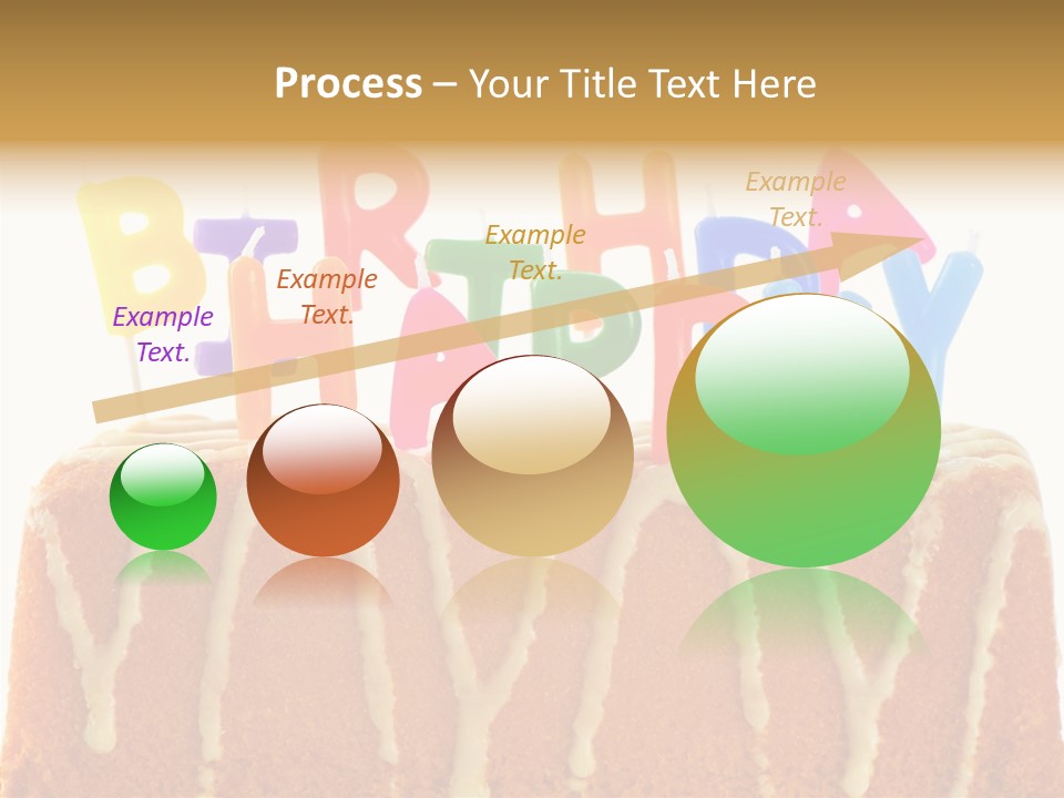 Green Gift Happy PowerPoint Template