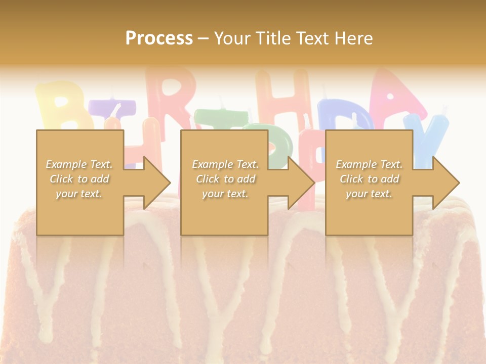 Green Gift Happy PowerPoint Template