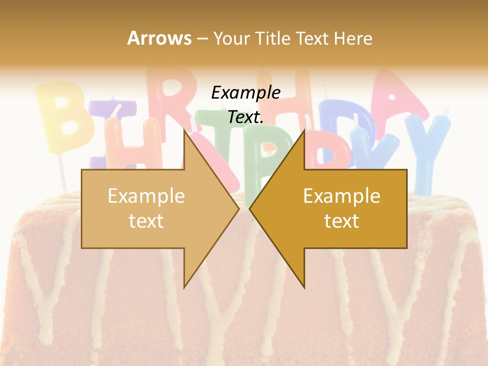 Green Gift Happy PowerPoint Template