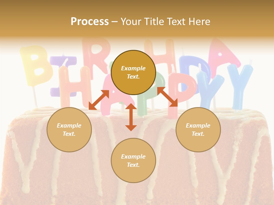Green Gift Happy PowerPoint Template