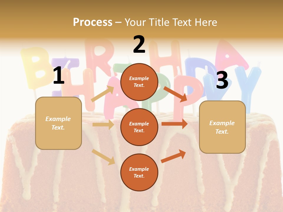 Green Gift Happy PowerPoint Template