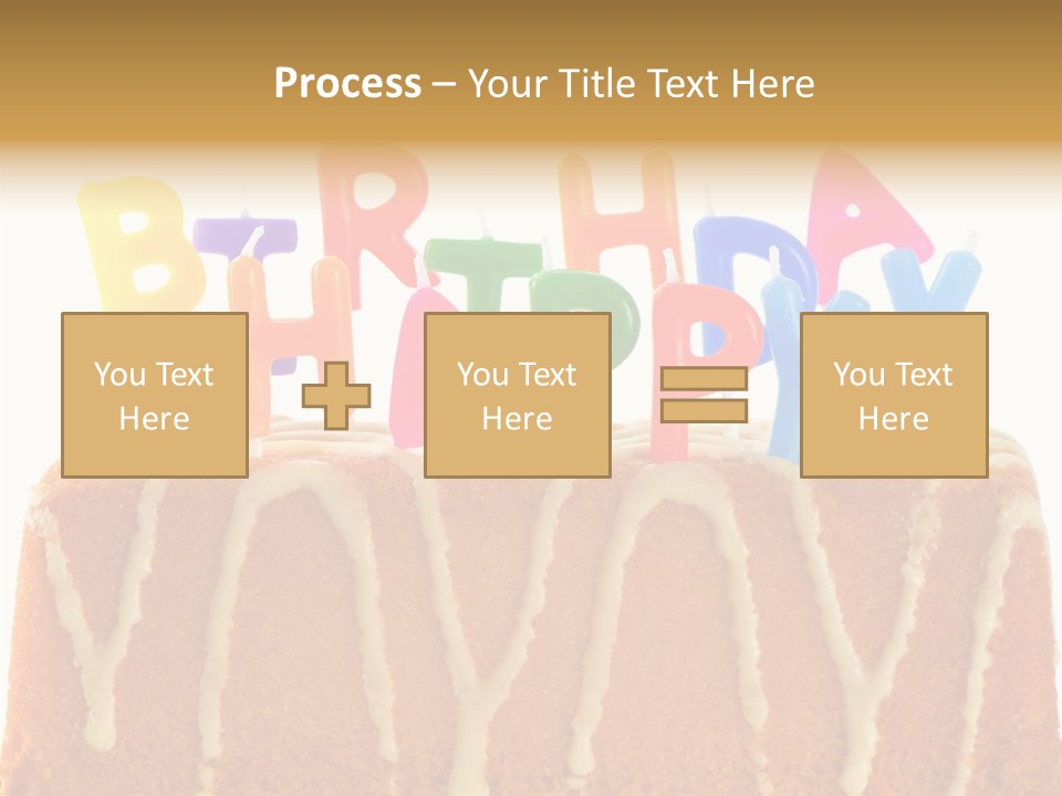 Green Gift Happy PowerPoint Template