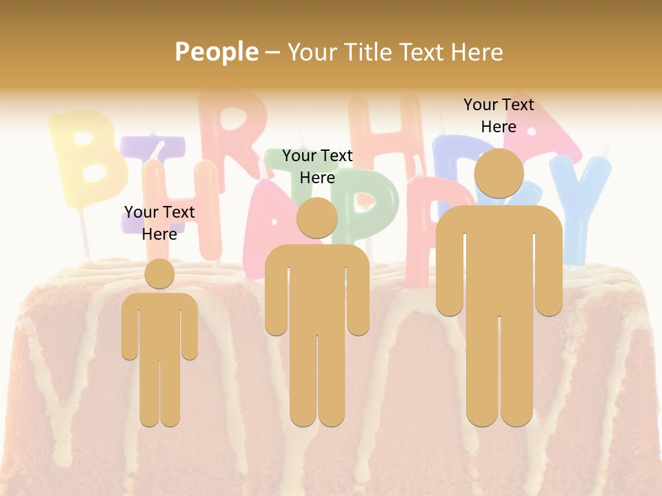 Green Gift Happy PowerPoint Template