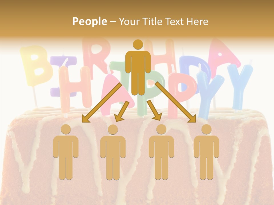 Green Gift Happy PowerPoint Template