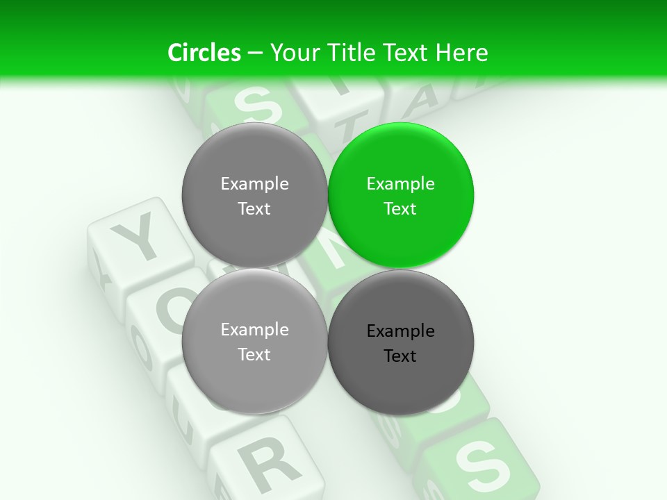 White Title Your PowerPoint Template