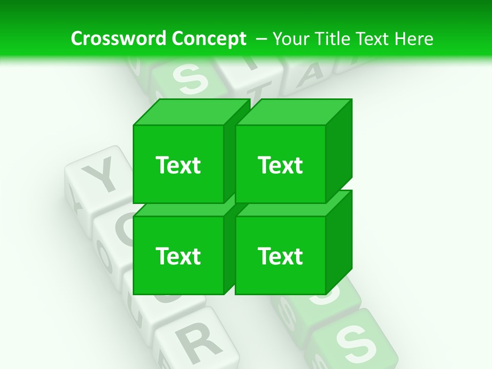 White Title Your PowerPoint Template